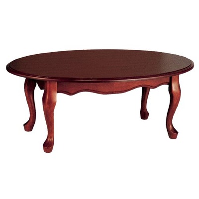 QUEEN ANNE OVAL COCKTAIL TABLE
