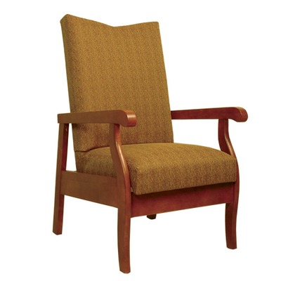 High Back Residents Rocker - Lumbar Support