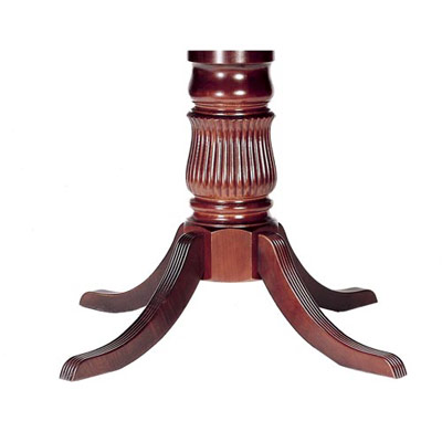 DUNCAN PHYFE WOOD BASE (4 LEGS)